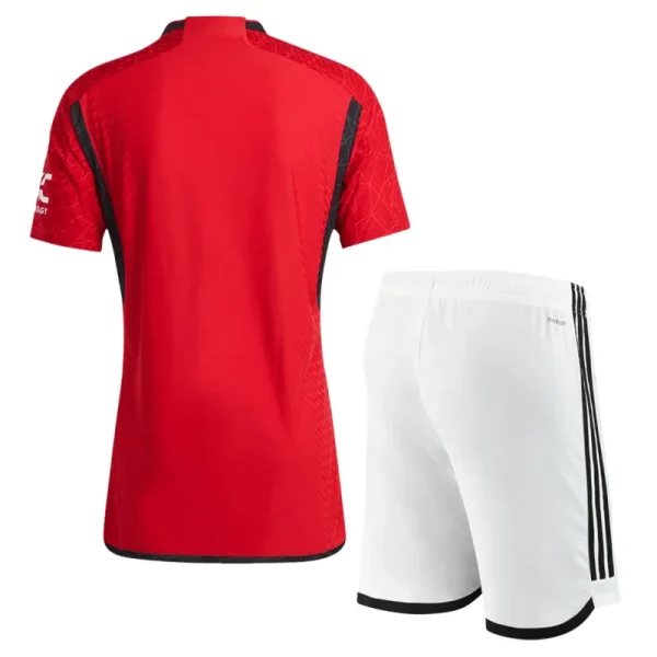 23-24 Manchester United Home Kit Jersey+Short - Image 2