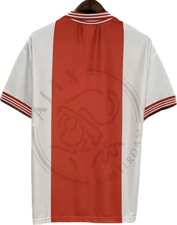 Ajax 1995/96 Retro Jersey Home - Image 2