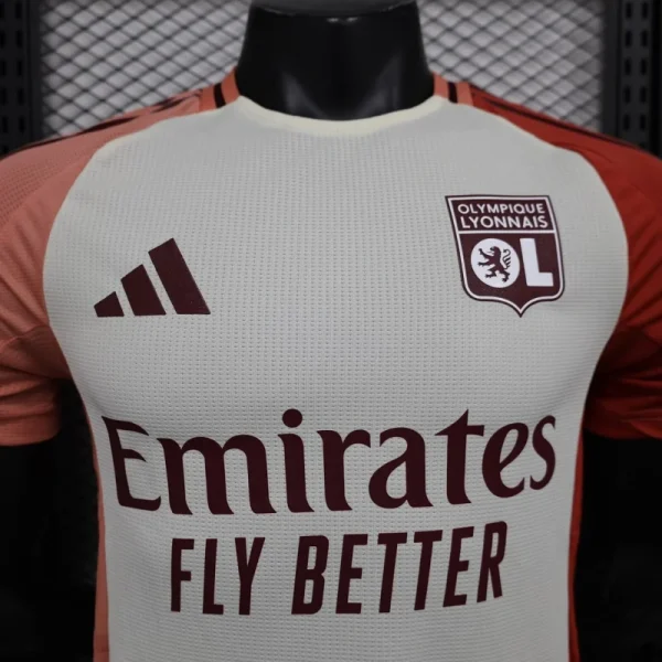 2024/2025 Player Version Lyon Third Away Football Shirt - Image 3