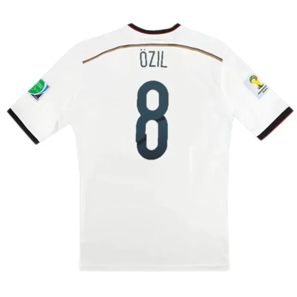 2014 Germany 4 Star Retro Jersey Home World Cup - Image 4