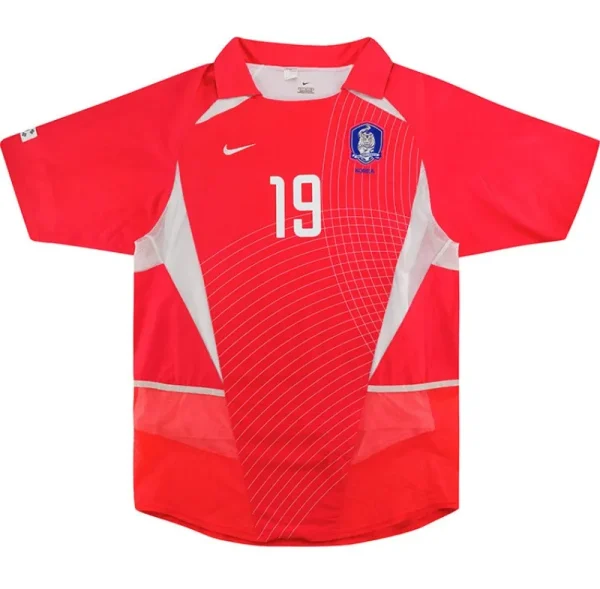 South Korea World Cup 2002 Retro Jersey Home - Image 3