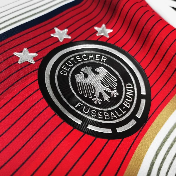 2014 Germany Retro 3 Stars Home Jersey World Cup - Image 5