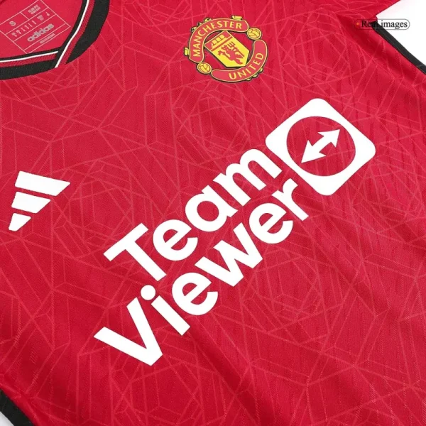23-24 Manchester United Jersey Home Player Version - Image 8