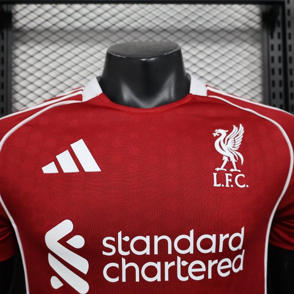 Liverpool Home Shirt Men's Football Jersey Player Version 25-26 - Image 3