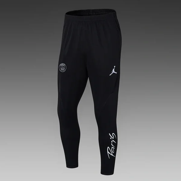 2024/2025 Paris Saint-Germain Half-Pull Training Suit Black Gray Football Shirt - Image 5