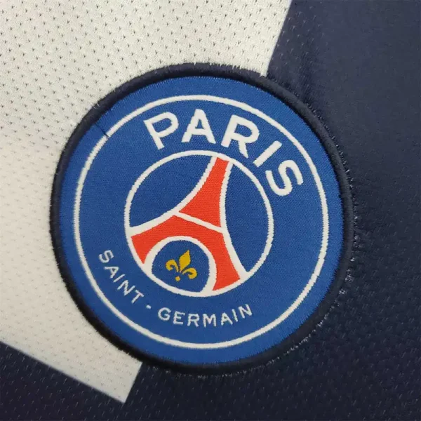 13-14  PSG Retro Soccer Jersey Home - Image 4