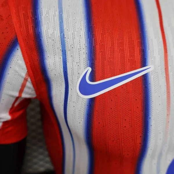 24-25 Atletico Madrid Home Soccer Jersey Player Edition - Image 4