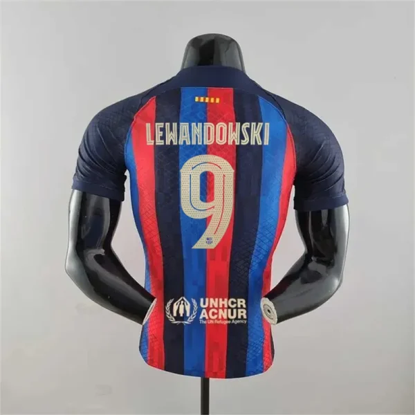 22-23 Barcelona Home Jersey Player Version - Image 5