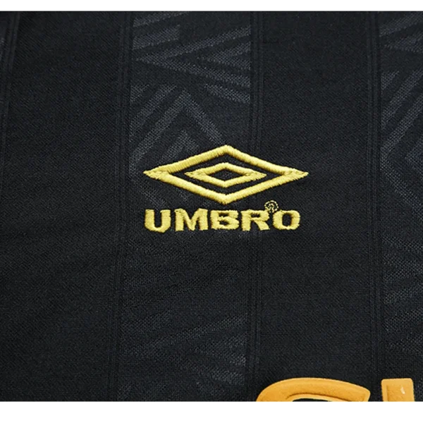 1993/95 Manchester United Retro Long Sleeve Away Jersey - Image 5