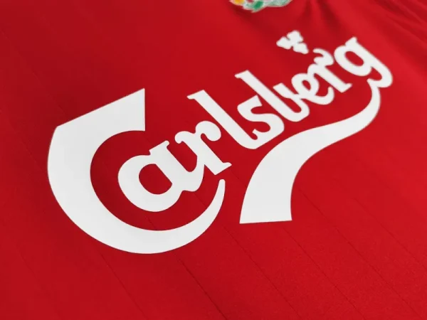 06-07 Liverpool Retro Jersey Home - Image 4