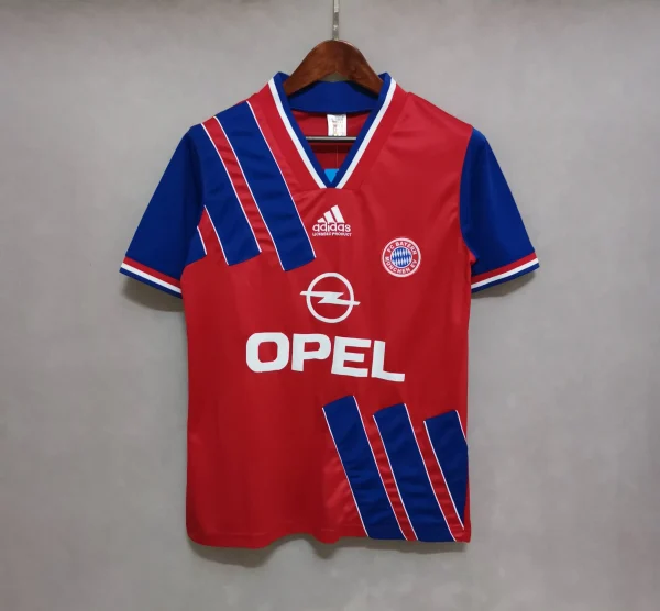 93-95 Bayern Munich Retro Jersey Home - Image 8