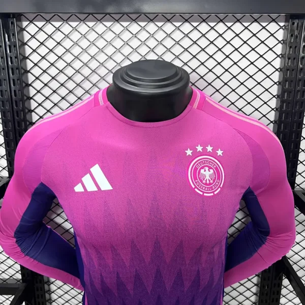 2024 Germany Euro Cup Away Soccer Jersey Long Sleeve Player Version - Image 4