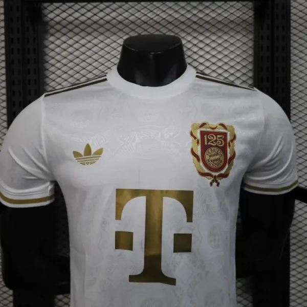 Adidas Men's FC Bayern Munich 125th Anniversary Shirt 25-26 - Image 3