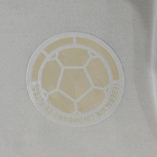 Colombia Nation 2024 100th Anniversary White Hoodie Jacket - Image 4