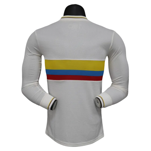 Colombia Nation 24-25 100th Anniversary Player Version Long sleeve Jersey Soccer Shirt - Image 2