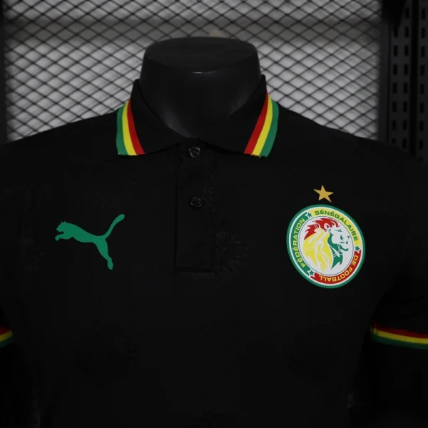 2024/2025 Players Edition Senegal Special Edition Black Football Jersey - Image 3