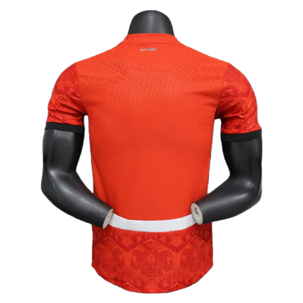 2024/2025 Players Edition Egypt Home Red Football Jersey - Image 2