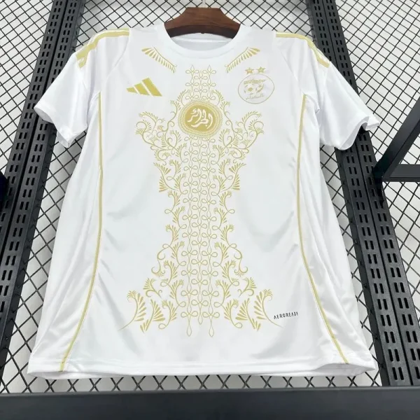 24-25 Algeria White Soccer Jersey Special Edition - Image 2