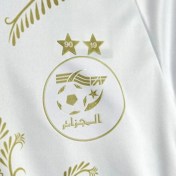 24-25 Algeria White Soccer Jersey Special Edition - Image 4