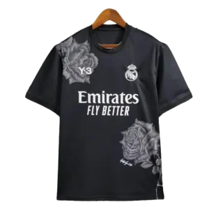 23-24 Real Madrid Y-3 Fourth Jersey Black