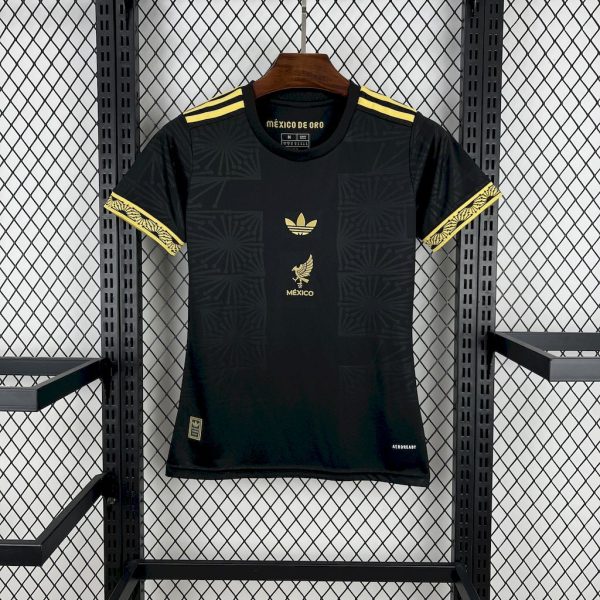 Adidas Women Mexico Third Jersey Kit Gold Cup 2025 - Image 3