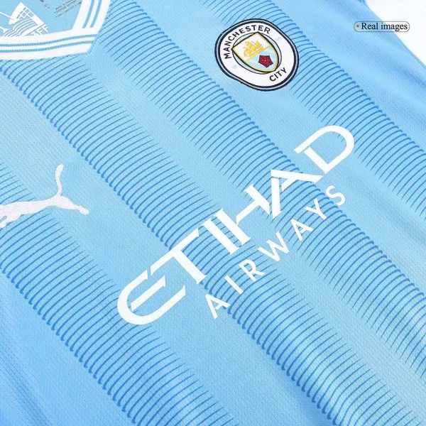 2023/24 Women's Manchester City Jersey Home - Image 3