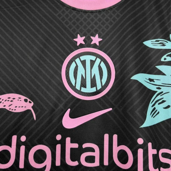 24-25 Inter Milan Black Special Edition Kit Jersey - Image 4