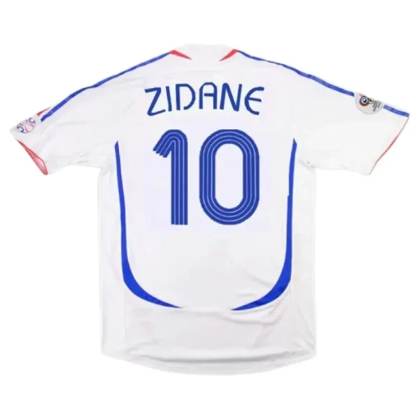 2006 France Retro Jersey Away World Cup - Image 4