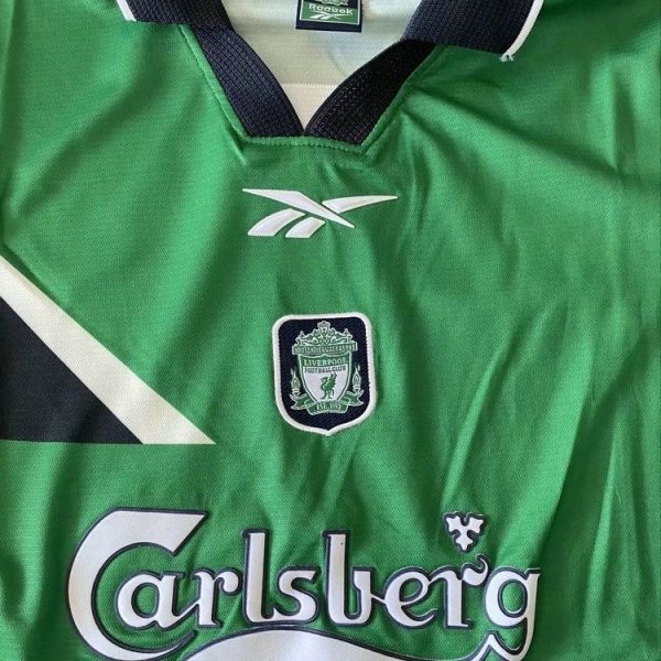Liverpool Retro Jersey Away Shirt 1999-00 - Image 3