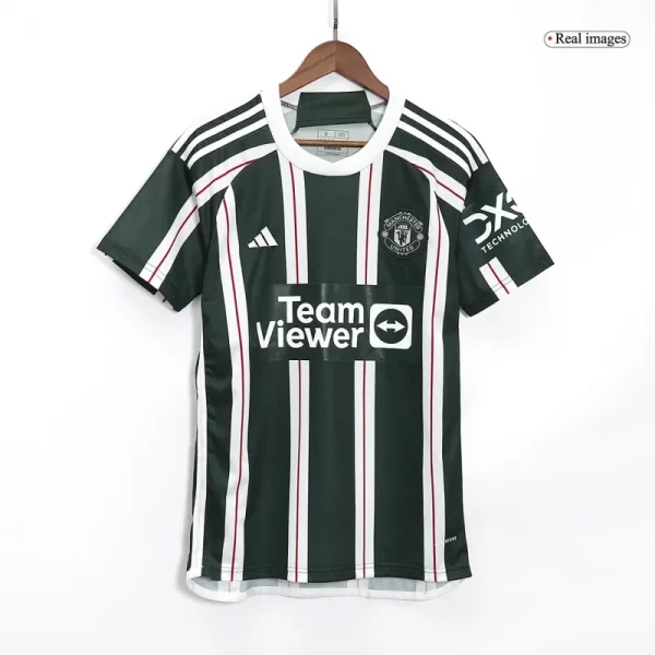 23-24 Manchester United Away Whole Kit Jersey+Shorts+Socks - Image 4