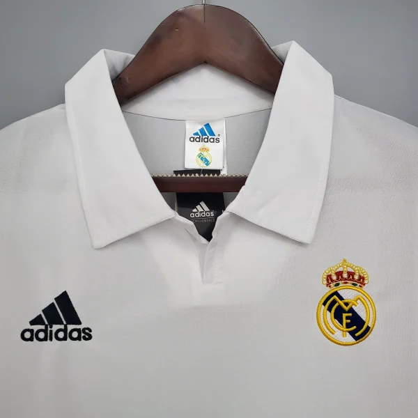 2002/03 Real Madrid Retro Jersey Centenary Home - Image 3