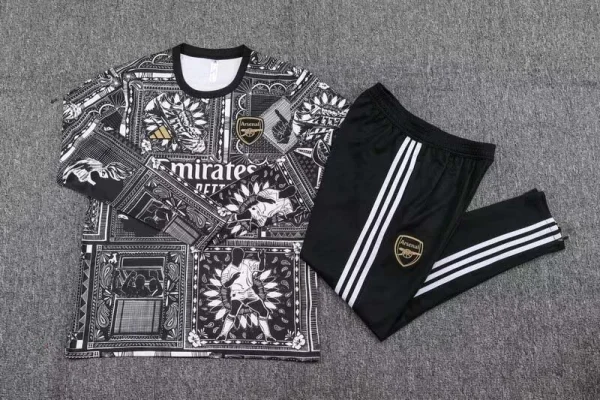 Arsenal Training Wear Black Football Shirt  2023 - Image 7