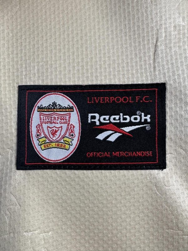 Retro Liverpool Away Football Jersey Long Sleeve 1996/1997 - Image 8