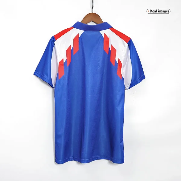 1990 France Retro Jersey Home World Cup - Image 4