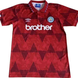 1990/92 Manchester City Retro Jersey Away