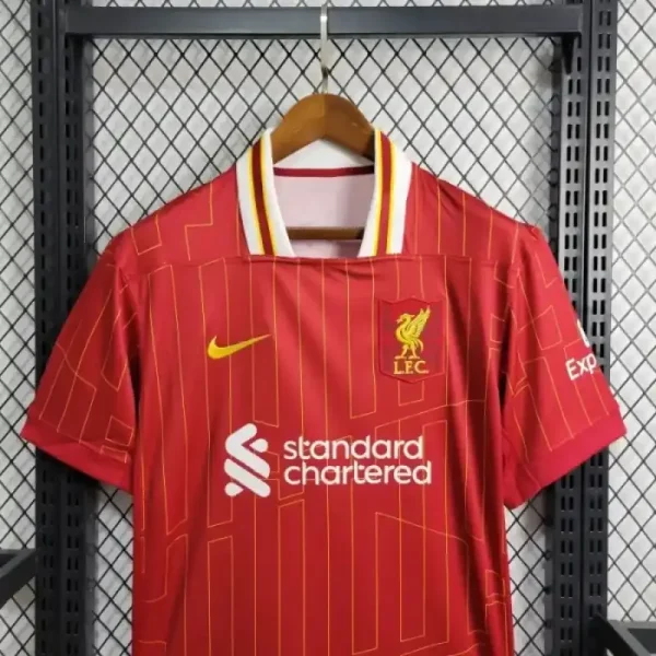 24-25 Liverpool Home Football Jersey - Image 8