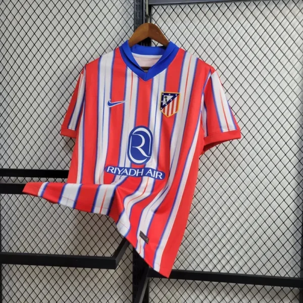 24-25 Atletico Madrid Home Soccer Jersey - Image 7