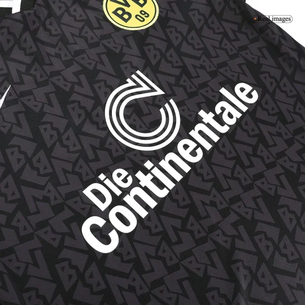 95-96 Borussia Dortmund Retro Away Long Sleeve Jersey - Image 3