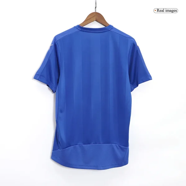 Leicester City 2015/16 Retro Home Jersey - Image 4