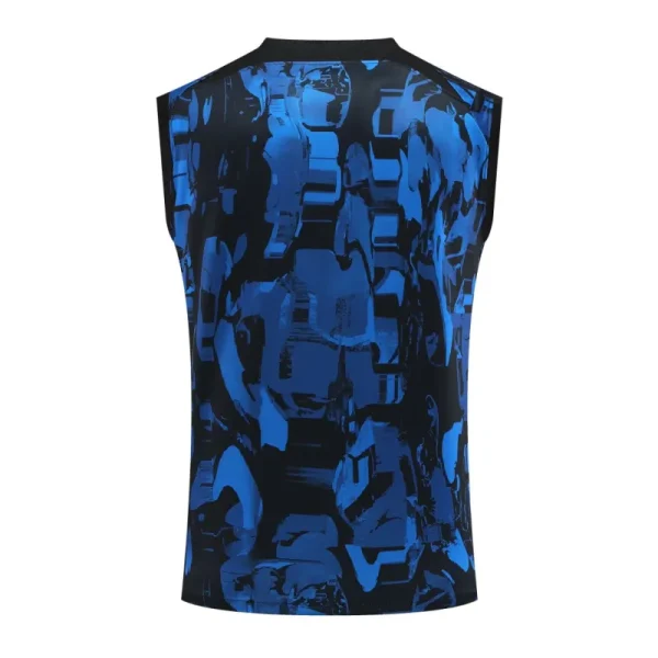 23-24 Chelsea Pre-Match Vest Jersey Blue - Image 2