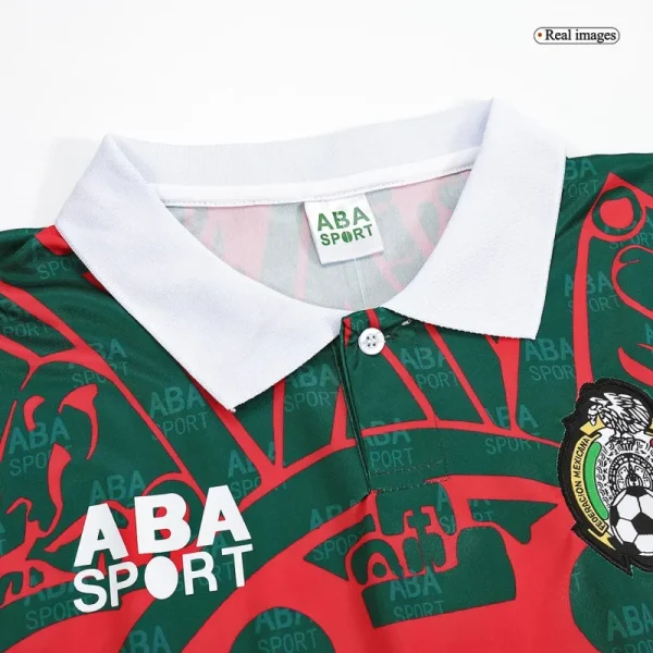 Mexico 1997  Retro Jersey Home - Image 5