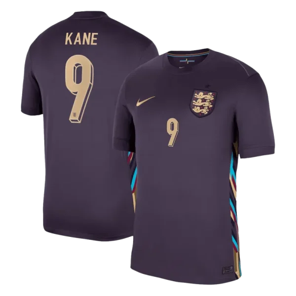 England Away Jersey EURO 2024 RICE #4 KANE #9 BELLINGHAM #10 FODEN #11 - Image 2