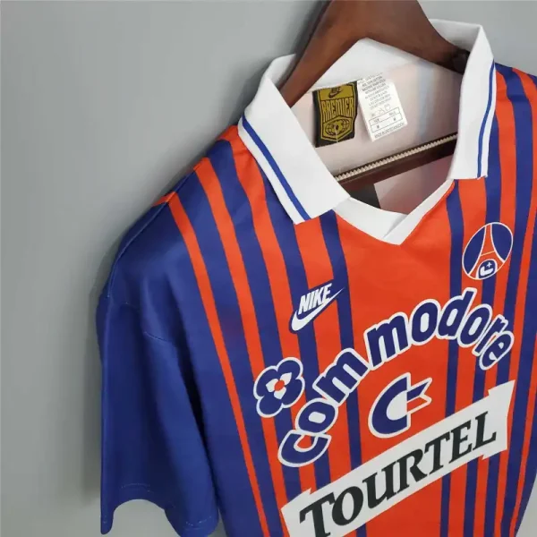 93-94 PSG Retro Jersey Home - Image 4