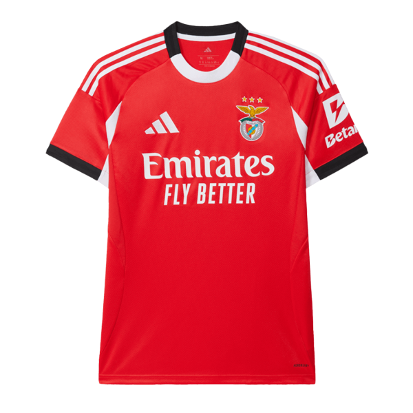 Benfica Soccer Jersey Home Shirt 2025-26 - Image 2