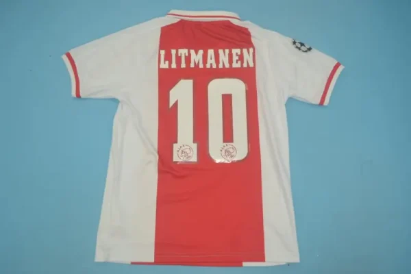 Ajax 1998/99 Retro Jersey Home - Image 8
