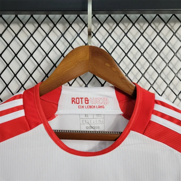 23-24 Bayern Munich Home Long Sleeve Jersey - Image 5