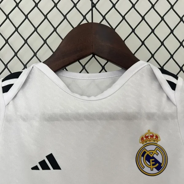 24-25 Real Madrid Home Baby Shirt - Image 3