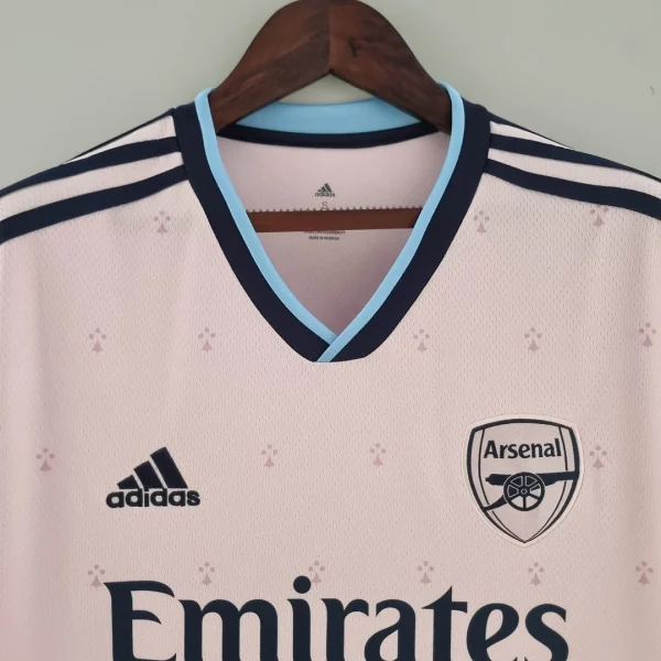Arsenal Soccer Jersey Third Away  2022/2023 - Image 3