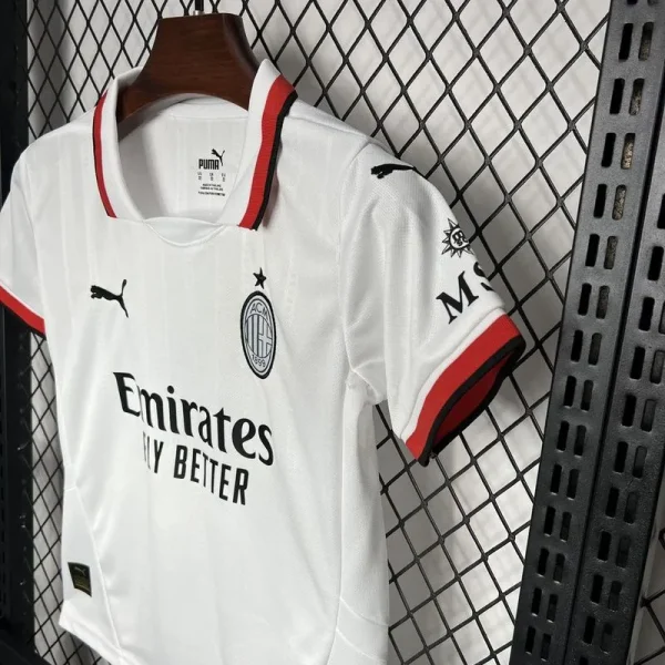 Kids AC Milan Away Jersey Kit 2024-25 - Image 8