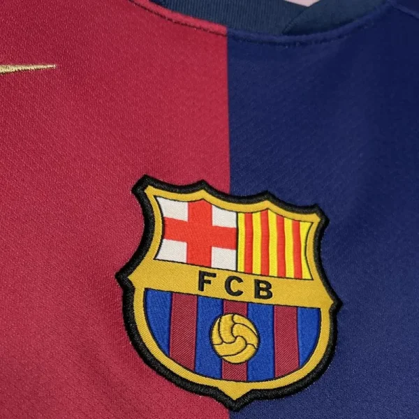 24-25 Barcelona Home Soccer Jersey - Image 5